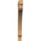 Ekena Millwork Legacy Block Smooth Bracket, Western Red Cedar, 3 1/2"W x 38"D x 38"H BKT04X38X38LEC05SWR - alternate 4